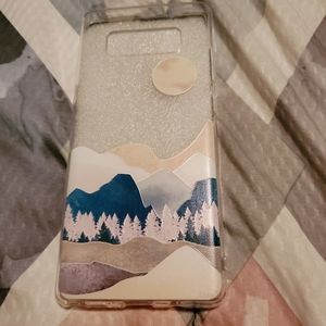 Samsung Note 8 Unov Case-Mountain Scene